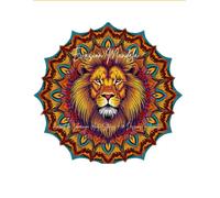 Carnet de Mandalas de Lion - 50 dessins majestueux pour la détente, la créativité.: Un voyage artistique au cœur de la force et de la sérénité du lion.