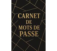 Carnet de Mots de Passe: Édition Luxe