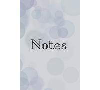 Carnet de Notes: 100 pages lignées pour l’écriture, la prise de notes ou l’organisation