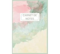 CARNET DE NOTES - 6"x9" 100 pages lignées pour tenir un journal, à la maison, au travail ou en voyage - par Rosebud