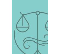 Carnet de notes Balance - Journal astrologique ligné: Signe du zodiaque | Idée cadeau | 101 pages | Papier crème, couverture mate