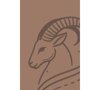 Carnet de notes Capricorne - Journal astrologique ligné: Signe du zodiaque | Idée cadeau | 101 pages | Papier crème, couverture mate