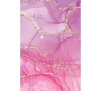Carnet de notes: Carnet de Notes Ligné Marbré Rose et Violet Doré | 100 Pages | Idée Cadeau Anniversaire Femme, Fête des Mères, Noël | Journal Intime Élégant | Format A5 6x9