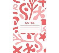 Carnet de Notes coloré rose de 90 pages : Notebook ligné 5x8 pouces - Cahier de notes femme et ado: - Journal, idées, écriture et organisation - idéal pour cadeau ou bureau