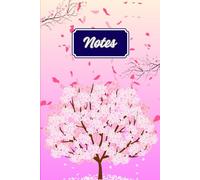 Carnet de Notes fleur, 200 Pages Numérotées, 6 X 9 Pouces, Livre Relié, Cahier de Notes, Cerisier, Simple et Polyvalent,: Carnet de Notes - Cahier de ... 200 Pages - Ecriture - Cerisier - Livre Relié