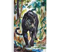 Carnet de Notes Jaguar: Cahier format A5 (6x9 in) - Pour les amoureux des Jaguars - Journal pense-bête - 100 pages lignées - Cadeau Original