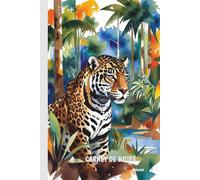 Carnet de Notes Jaguar: Cahier format A5 (6x9 in) - Pour les amoureux des Jaguars - Journal pense-bête - 100 pages lignées - Cadeau Original