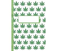 Carnet de Notes | Motif Feuilles Cannabis Sativa - Botanique & Chanvre | 120 pages lignées | Format 6x9 (15,24 x 22,86 cm): Carnet de notes ligné | ... | 120 pages (Mes carnets de notes Pop)