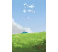 Carnet de Notes - Paysage - 125 Pages lignées - Printemps, nature et ciel bleu - Landscape - Writing Journal - Diary and Bullet Journal - Cute ... Daily planning, diary, gift, for students