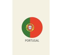 Carnet de notes Portugal : design épuré - 120 pages lignées: Journal de bord, idées et pensées - Citation de Fernando Pessoa - Format A5 (6x9 po) - Couverture souple mate.