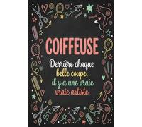 Carnet de Notes pour Coiffeuse - Cahier Ligné Idée Cadeau: 110 Pages Lignées Format 6x9 - Cadeau Original pour Coiffeuse, Colouriste et Professionnelle de la Coiffure