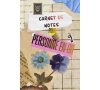Carnet de notes pour une personne en OR: carnet de notes avec message positif, à offrir... idéal en cadeau (syra elga)