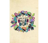 Carnet de notes Roller Derby: L’univers du roller Derby : patins quad, casques graphiques, éclairs, étoiles et engrenages