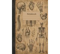 Carnet de Notes Vintage Anatomie: Un Carnet d'Anatomie Vintage pour les Notes, les Études et l'Écriture au Quotidien