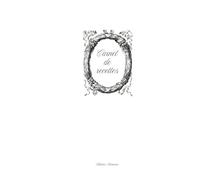 Carnet de recettes: Collection d'Autrefois. Des carnets plein de charme, pour conserver les recettes de cuisine de Grand-mère.