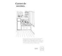 carnet de recettes: journal personnalisé pour noter ses recettes; créer son propre livre de cuisine; garder en mémoire ses plats préférés.
