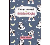 Carnet de suivi de sophrologie: Journal de bord pour enfants avec 16 fiches de séances pré-remplies | Challenge amusant pour mémoriser les exercices ... zen et mandalas pour le retour au calme