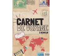 Carnet de voyage à remplir