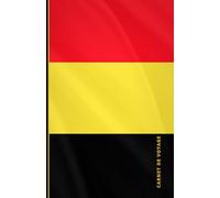 Carnet de voyage Belgique: Collection de carnets de voyage drapeaux