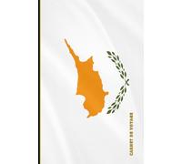 Carnet de voyage Chypre: Collection de carnets de voyage drapeaux