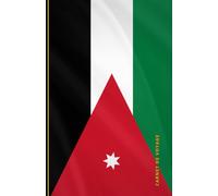 Carnet de voyage Jordanie: Collection de carnets de voyage drapeaux
