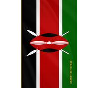 Carnet de voyage Kenya (collectionnez-les tous): Collection de carnets de voyage drapeaux