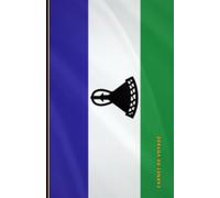Carnet de voyage Lesotho: Collection de carnets de voyage drapeaux