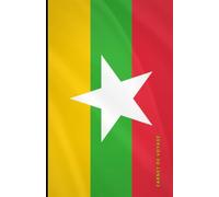 Carnet de voyage Myanmar/Birmanie: Collection de carnets de voyage drapeaux