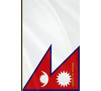 Carnet de voyage Népal: Collection de carnets de voyage drapeaux