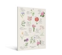 Carnet Fleurs A4 - Zoé de Las Cases