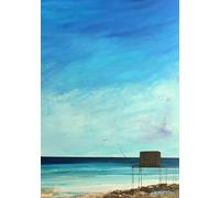 Carnet “Horizon calme” - 120 pages lignées sous un ciel marin