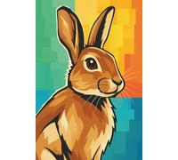 Carnet Lièvre Belge : Journal Cartoon, Carnet de Notes, Bloc d’Écriture: Un cadeau élégant pour les enfants, les amoureux des lapins, les fans de ... la famille, les amis et les esprits créatifs