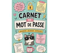 Carnet Mot de Passe Format de Poche Humoristique: Répertoire Alphabétique pour Identifiants, Emails et Sites Internet - Format 6x9 pouces - Intérieur ... cadeau entre amis ou famille - Design drôle