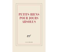 Carnet "Petits riens pour jours absolus" (papeterie)
