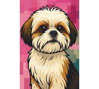 Carnet Shih Tzu : Journal Cartoon, Carnet de Notes, Bloc d’Écriture: Un cadeau parfait pour les enfants, les amoureux des animaux, les fans de petites races et les passionnés de gribouillis