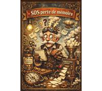Carnet SOS perte de mémoire: Cahier humoristique ligné pour organiser, écrire... Bloc-notes drôle, fun pour noter les idées, listes, to do list, ... séniors, TDAH,... (Studio Oublitout)