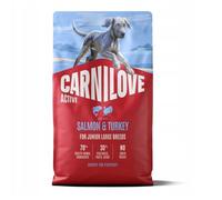 Carnilove Active Dog 4kg Salmon & Turkey Junior Large Breed Dog Food
