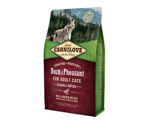 Carnilove Active Duck & Pheasant Sterilised Adult Dry Cat Food - 2kg