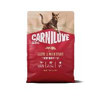 Carnilove Active Lamb and Wild Boar for Sterilised Adult Cats Dry Food - 2kg