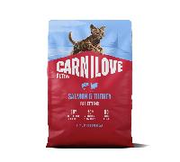 Carnilove Active Salmon and Turkey for Kittens Dry Cat Food - 400g