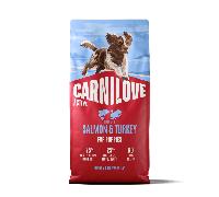 Carnilove Active Salmon and Turkey for Puppies Dry Dog Food - 12kg