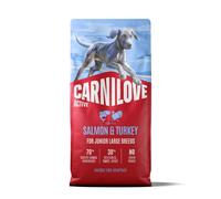 Carnilove Active Salmon and Turkey for Junior Large Breeds Dry Dog Food - 12kg