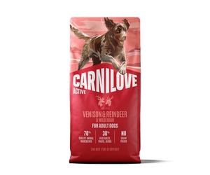 Carnilove ACTIVE Venison, Reindeer & Wild Boar Adult Dog Food 1.5Kg