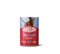Carnilove Salmon & Turkey Wet Dog Food - 6 x 400g