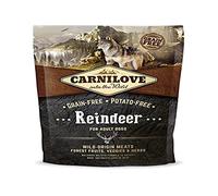 Carnilove Reindeer Dry Dog Food 1.5Kg Adult Dog Grain Free Potato Free All Breed