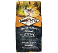 Carnilove Adult Dog Food Salmon & Turkey Grain Potato Free Large Breed Dry Feed