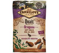Carnilove Grain Free Semi Moist Dog Treats - Quail with Oregano - 200g