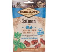 Carnilove Carnilove Crunchy Snack Salmon Mint Cat Treats 50G - Pack of 30 x 1.