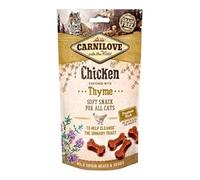 Carnilove Carnilove Semi-Moist Snack Chicken & Thyme Cat Treats 50G - Pack of 32 x 1.6g - Total: 50g