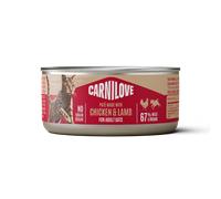 Carnilove Chicken and Lamb Adult Cat Food - 12 x 100g